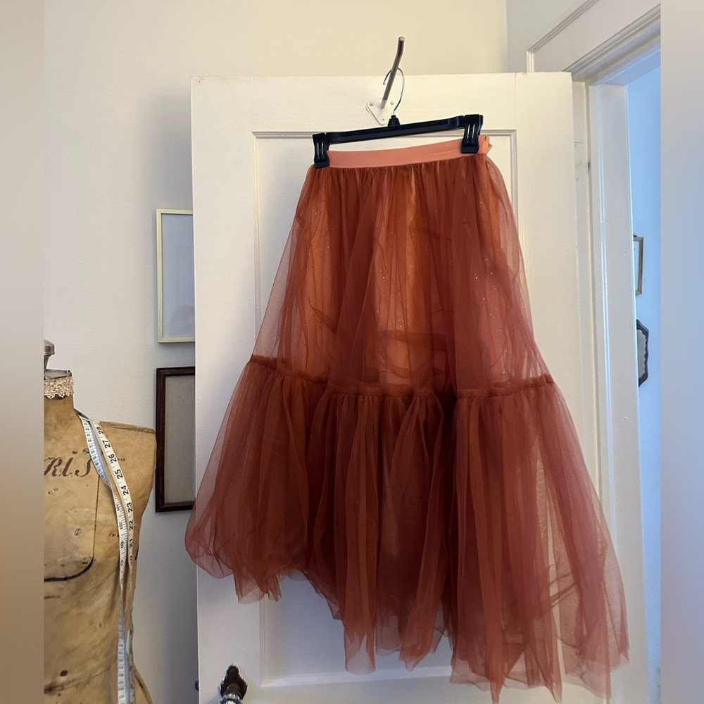 NWOT Pink Tulle Skirt - Simple Retro